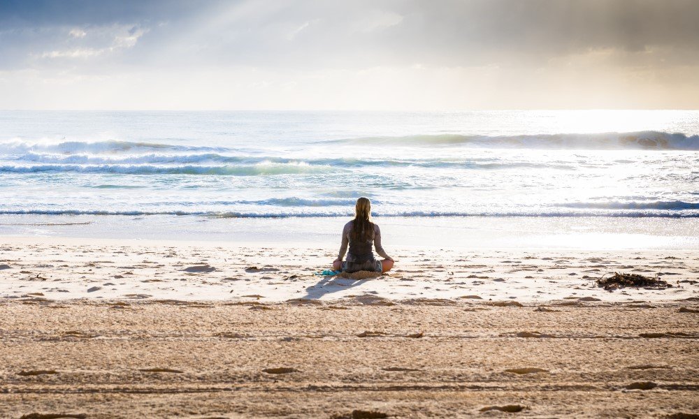 beach meditation develop new habits in 12 steps