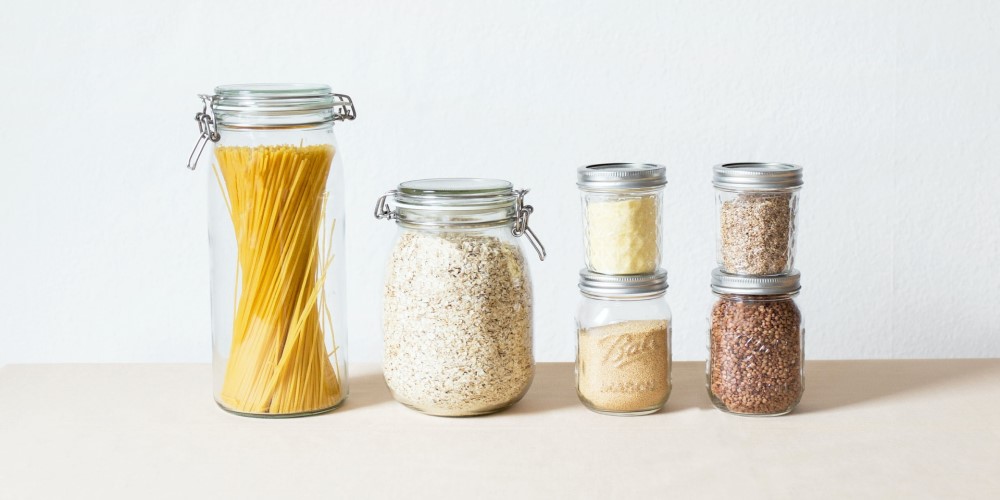 food jars zero-waste shops in budapest